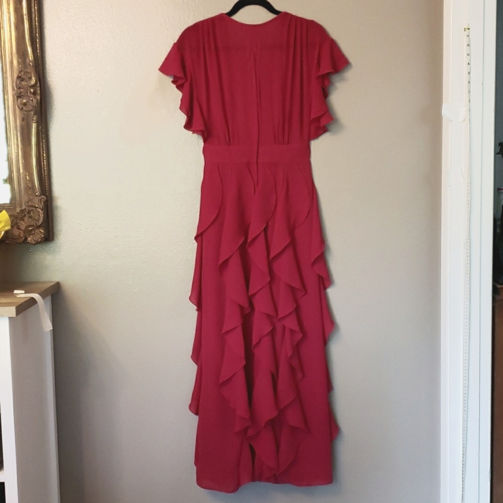 Vintage dress L.T.D. by Roberta chiffon Maxi